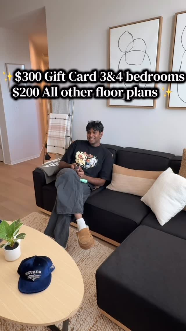 BEYONC\u00c9-LEVEL BIG \u2728\n\nOur newest special just dropped and it's too good to wait on!\nSign within 48 hours of touring or completing your application and get up to a $300 gift card.\nUnits at HERE Reno are going fast and this offer will not last. Call the leasing office today to claim yours.\n\n