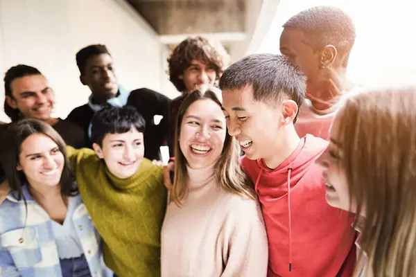 Socially connected student off-campus housing