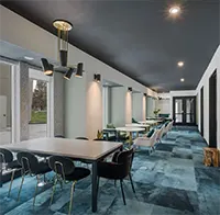 Tons of space to study solo or collaborate with friends