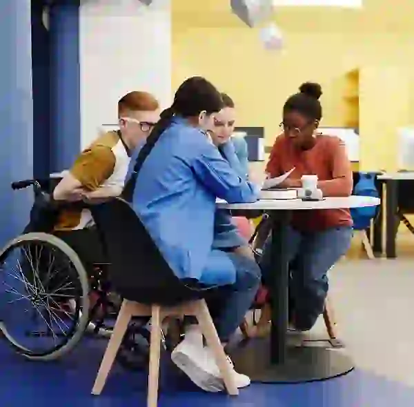 Tons of space to study and make friends