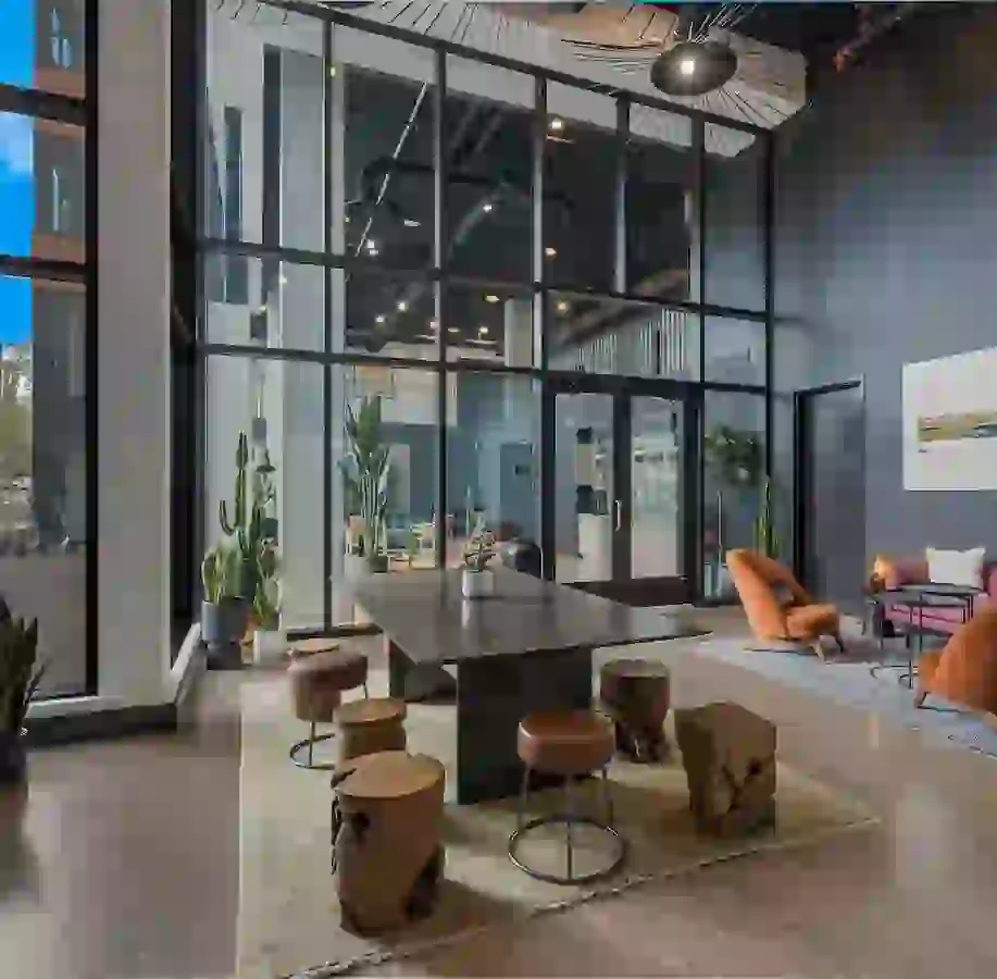 Always a place to unwind or get some work done